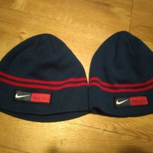 Kids Red Sox beanie's